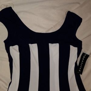 connected apparel Dresses - Connected Apparel Petite Striped Dress connected apparel Dresses - Connected Apparel Petite Striped Dress